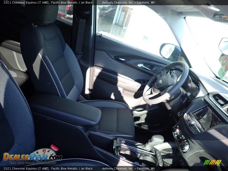 2021 Chevrolet Equinox LT AWD Pacific Blue Metallic / Jet Black Photo #9