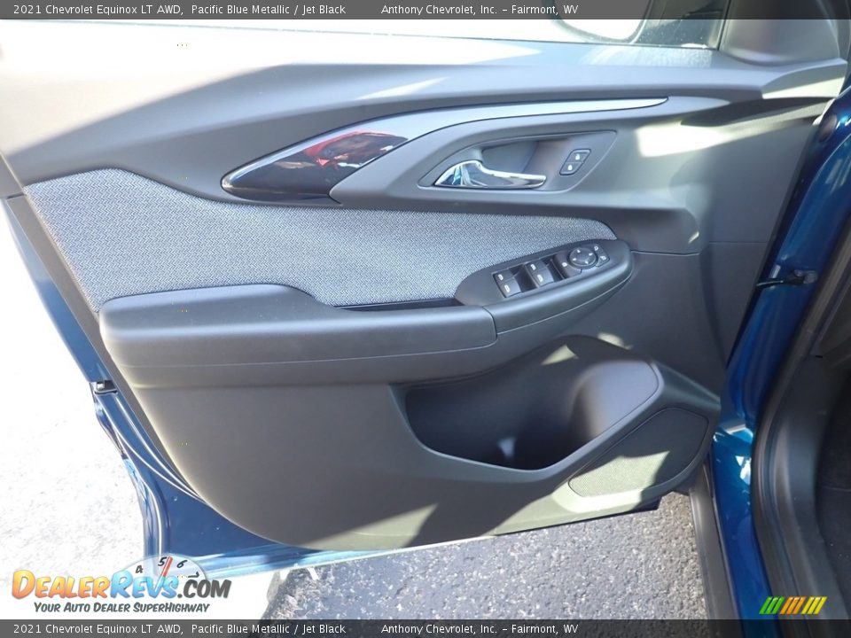 2021 Chevrolet Equinox LT AWD Pacific Blue Metallic / Jet Black Photo #13