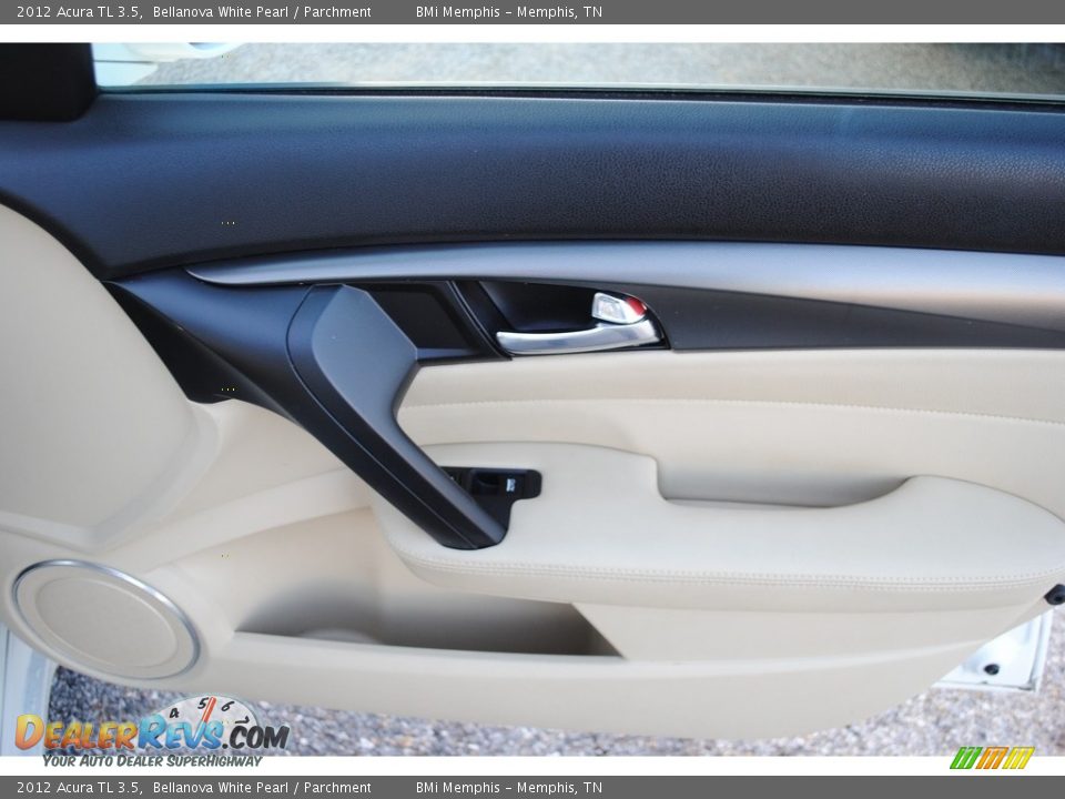 2012 Acura TL 3.5 Bellanova White Pearl / Parchment Photo #24