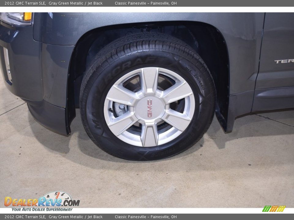 2012 GMC Terrain SLE Gray Green Metallic / Jet Black Photo #5