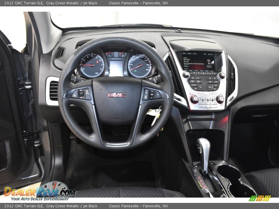 2012 GMC Terrain SLE Gray Green Metallic / Jet Black Photo #11