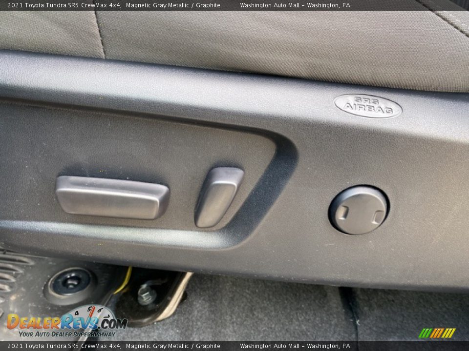 2021 Toyota Tundra SR5 CrewMax 4x4 Magnetic Gray Metallic / Graphite Photo #21