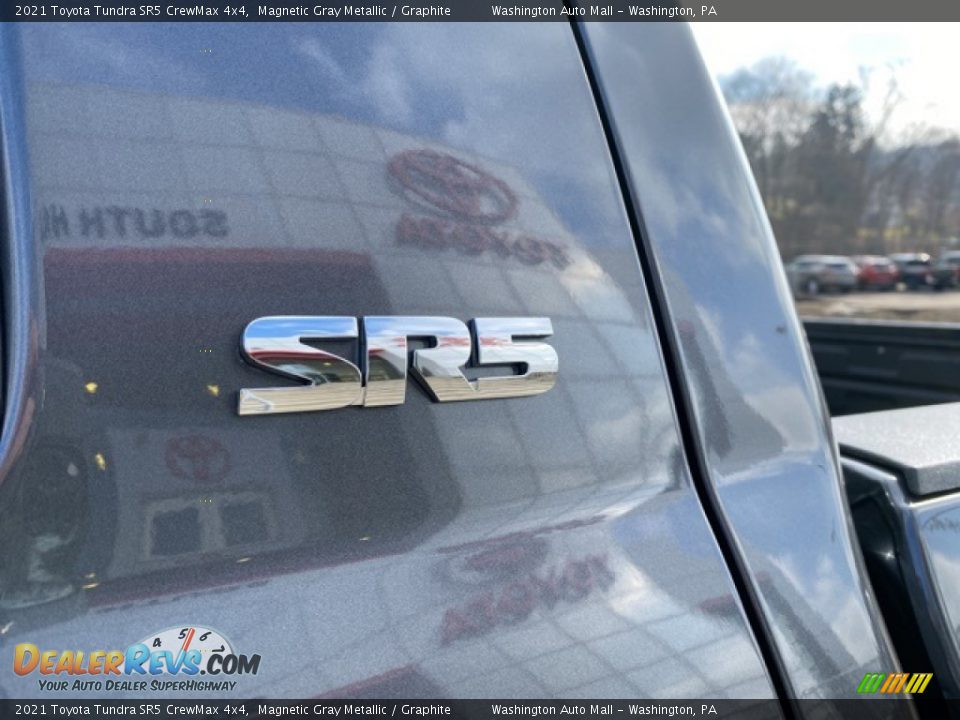 2021 Toyota Tundra SR5 CrewMax 4x4 Magnetic Gray Metallic / Graphite Photo #24