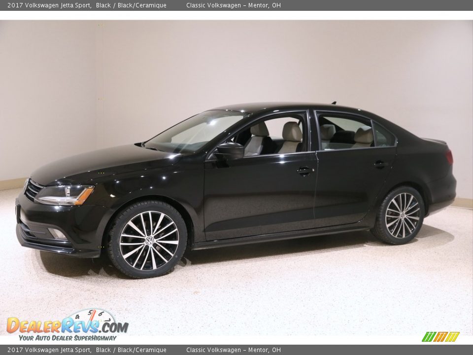 Black 2017 Volkswagen Jetta Sport Photo #3