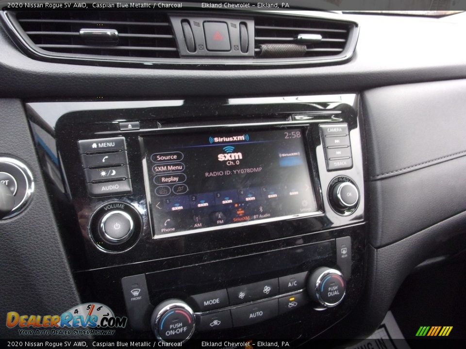 Controls of 2020 Nissan Rogue SV AWD Photo #22