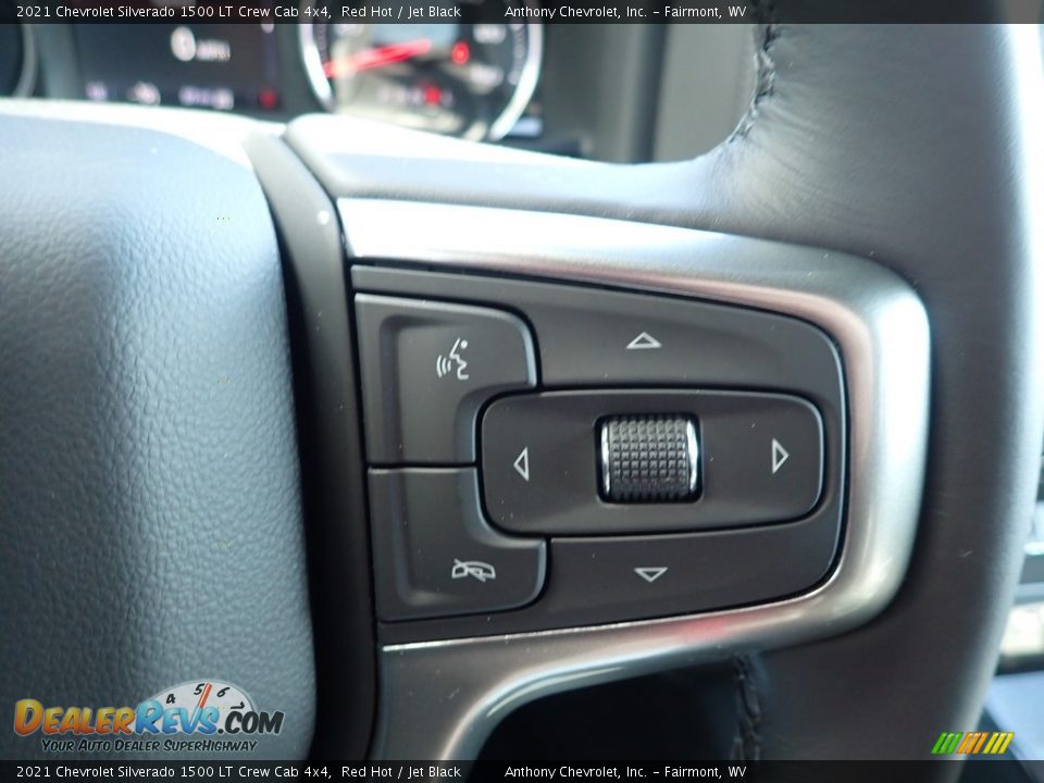 2021 Chevrolet Silverado 1500 LT Crew Cab 4x4 Steering Wheel Photo #19