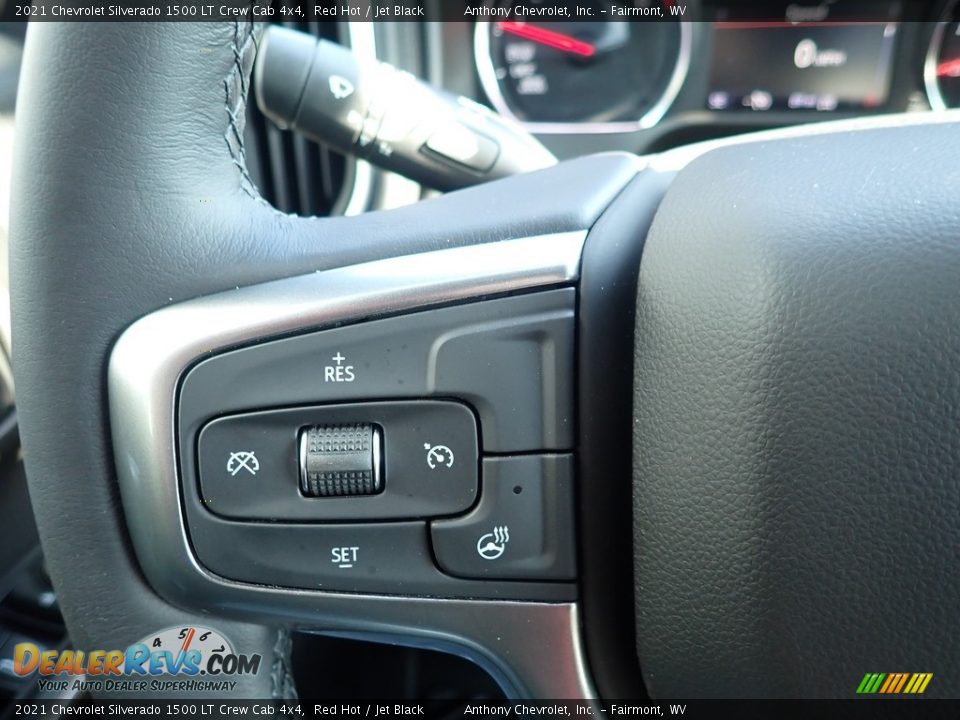 2021 Chevrolet Silverado 1500 LT Crew Cab 4x4 Steering Wheel Photo #20