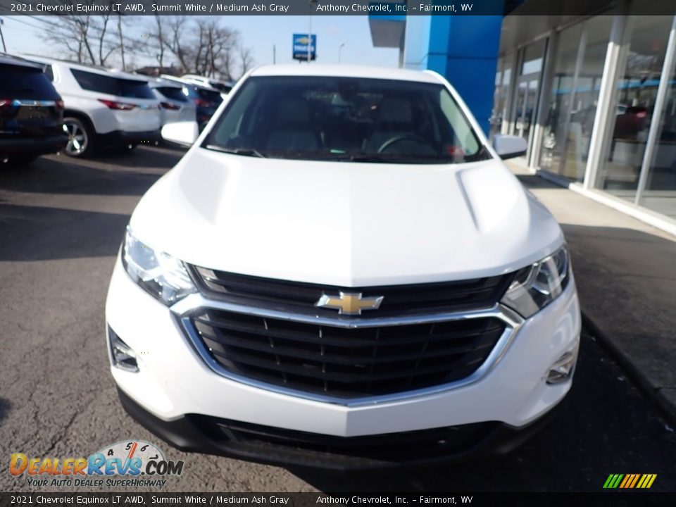2021 Chevrolet Equinox LT AWD Summit White / Medium Ash Gray Photo #2