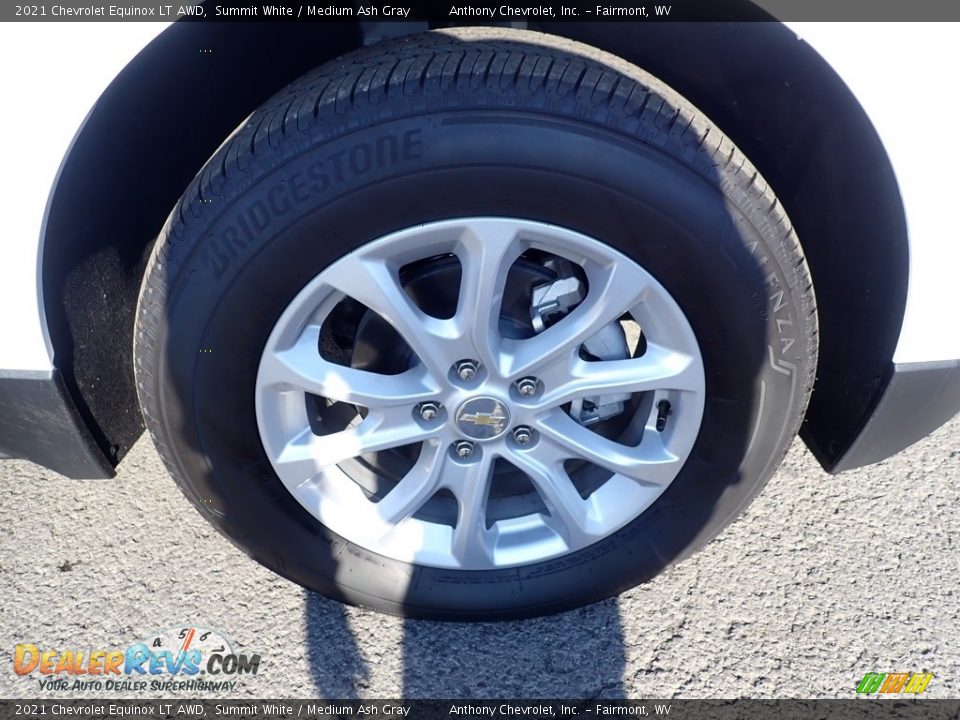 2021 Chevrolet Equinox LT AWD Summit White / Medium Ash Gray Photo #3