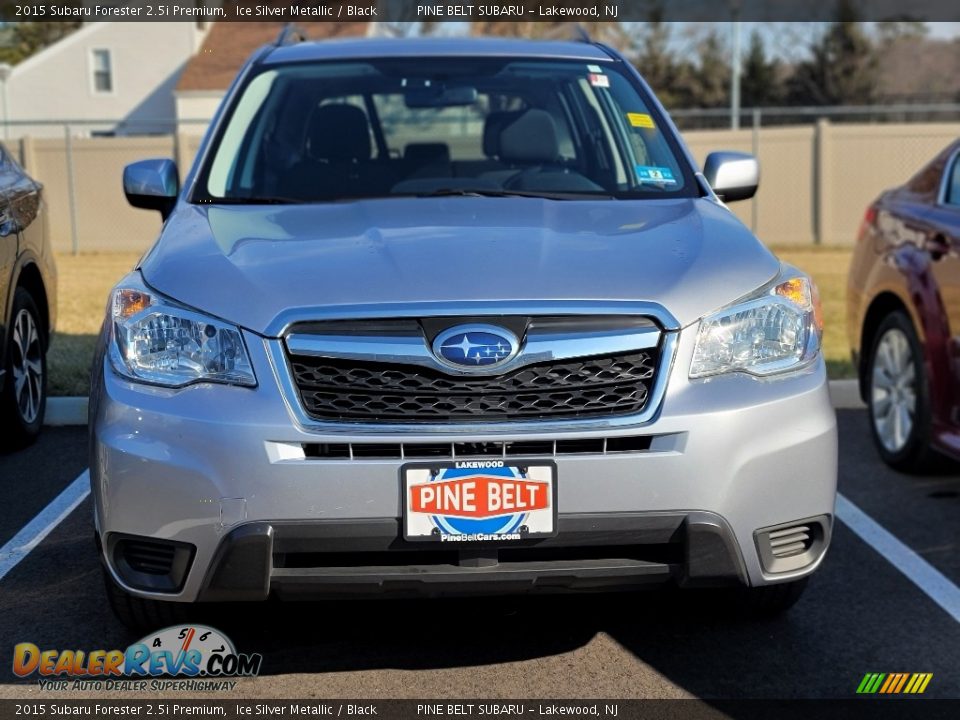 2015 Subaru Forester 2.5i Premium Ice Silver Metallic / Black Photo #2