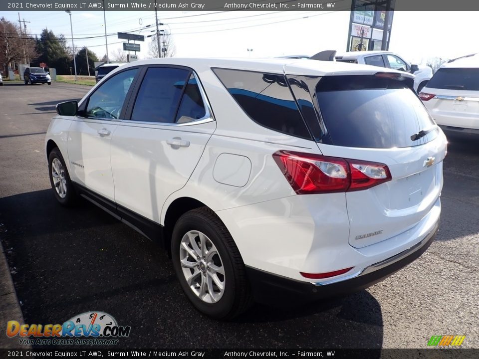 2021 Chevrolet Equinox LT AWD Summit White / Medium Ash Gray Photo #7