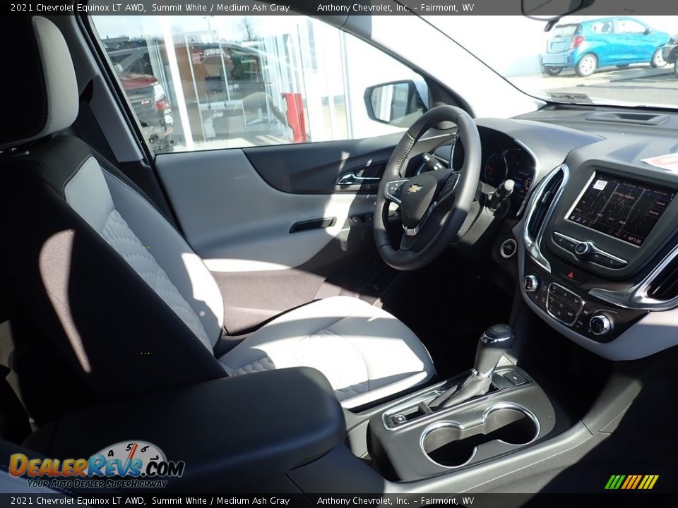 2021 Chevrolet Equinox LT AWD Summit White / Medium Ash Gray Photo #11