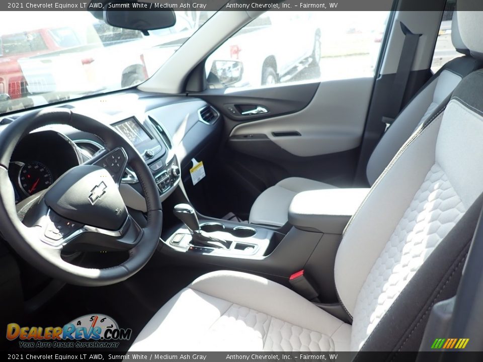 2021 Chevrolet Equinox LT AWD Summit White / Medium Ash Gray Photo #13
