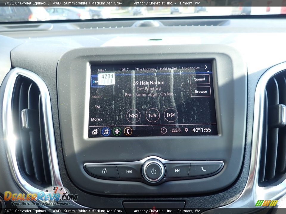 2021 Chevrolet Equinox LT AWD Summit White / Medium Ash Gray Photo #17