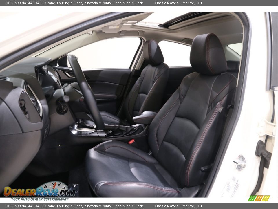 Front Seat of 2015 Mazda MAZDA3 i Grand Touring 4 Door Photo #5