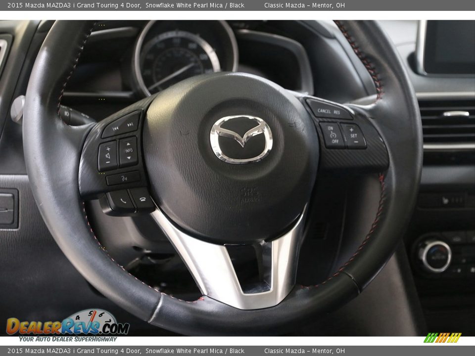 2015 Mazda MAZDA3 i Grand Touring 4 Door Steering Wheel Photo #7