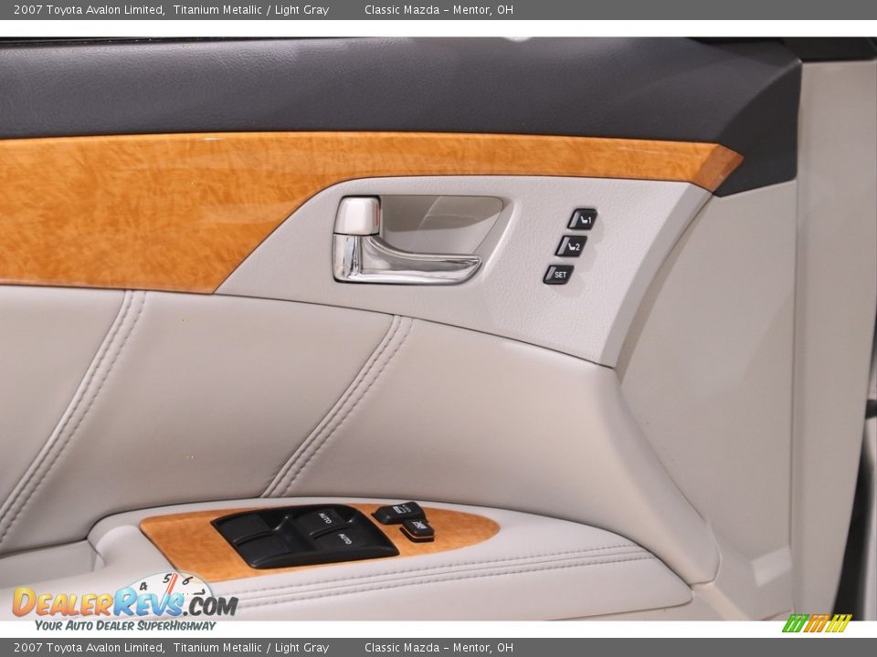 2007 Toyota Avalon Limited Titanium Metallic / Light Gray Photo #5