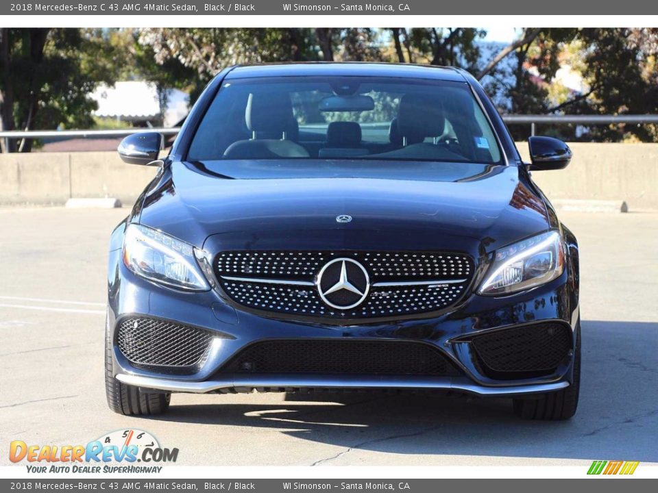 2018 Mercedes-Benz C 43 AMG 4Matic Sedan Black / Black Photo #3