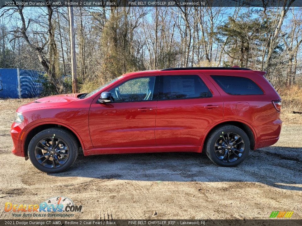 2021 Dodge Durango GT AWD Redline 2 Coat Pearl / Black Photo #4