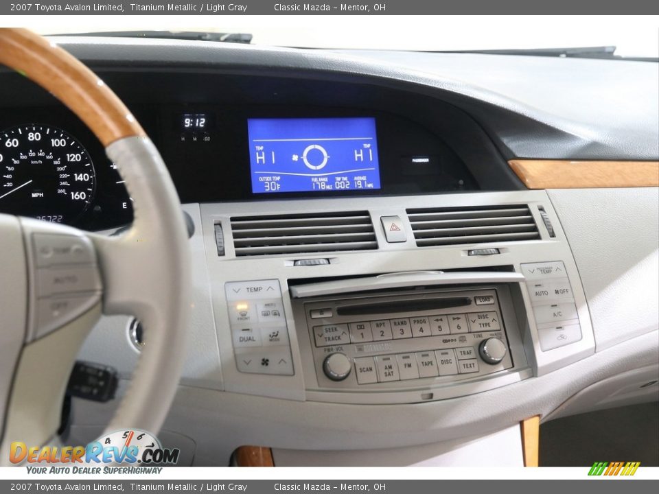2007 Toyota Avalon Limited Titanium Metallic / Light Gray Photo #11