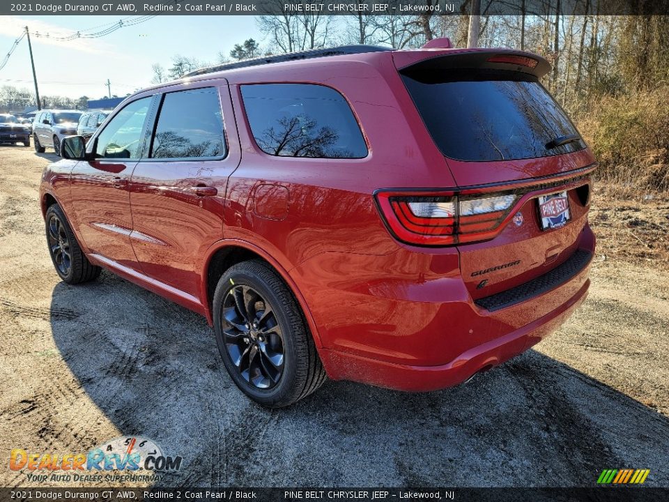 2021 Dodge Durango GT AWD Redline 2 Coat Pearl / Black Photo #6