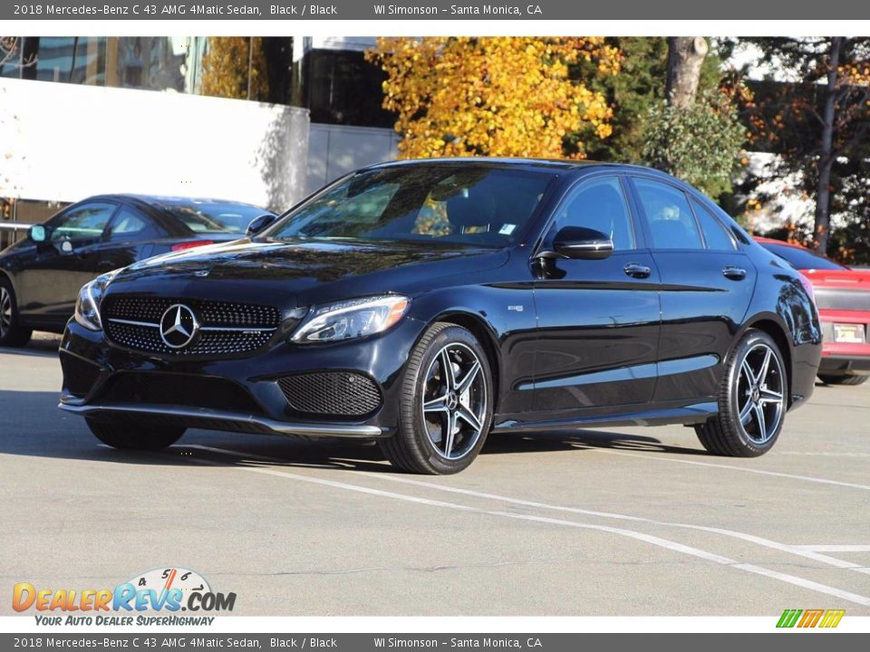 2018 Mercedes-Benz C 43 AMG 4Matic Sedan Black / Black Photo #11