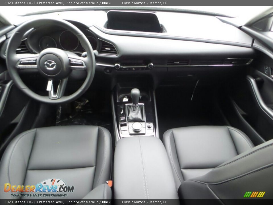 2021 Mazda CX-30 Preferred AWD Sonic Silver Metallic / Black Photo #6