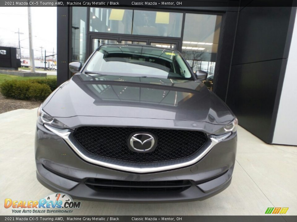 2021 Mazda CX-5 Touring AWD Machine Gray Metallic / Black Photo #5