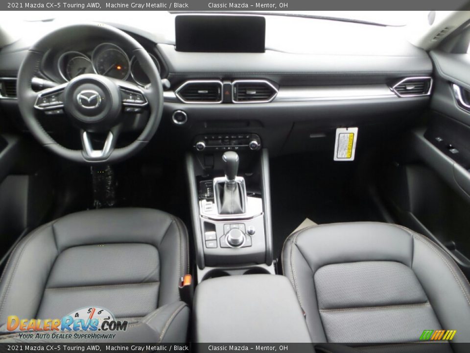 2021 Mazda CX-5 Touring AWD Machine Gray Metallic / Black Photo #7