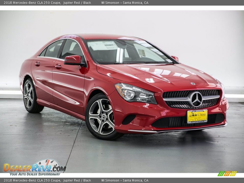 2018 Mercedes-Benz CLA 250 Coupe Jupiter Red / Black Photo #12