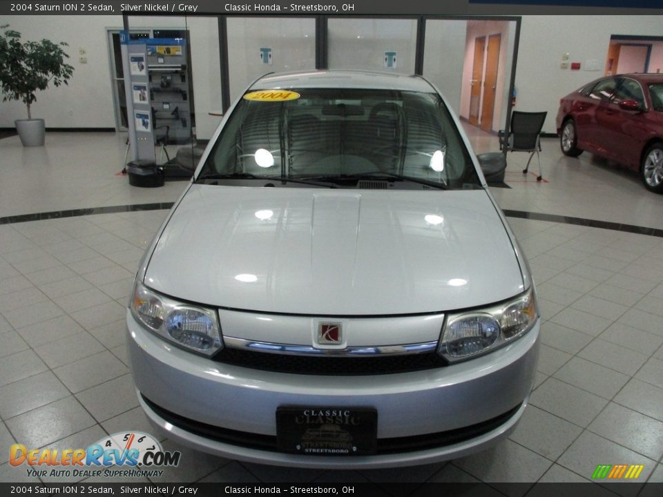 2004 Saturn ION 2 Sedan Silver Nickel / Grey Photo #2