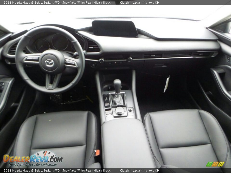 2021 Mazda Mazda3 Select Sedan AWD Snowflake White Pearl Mica / Black Photo #7