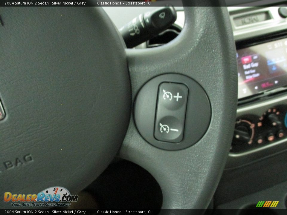 2004 Saturn ION 2 Sedan Silver Nickel / Grey Photo #29