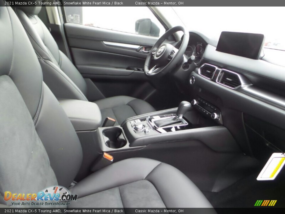 2021 Mazda CX-5 Touring AWD Snowflake White Pearl Mica / Black Photo #5