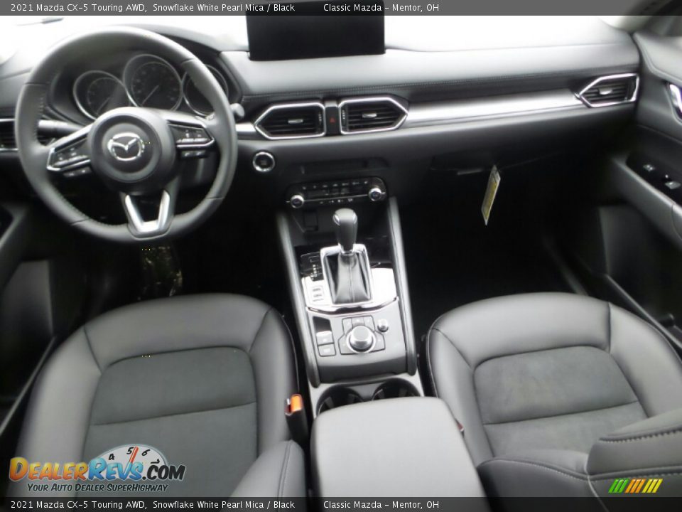 2021 Mazda CX-5 Touring AWD Snowflake White Pearl Mica / Black Photo #6