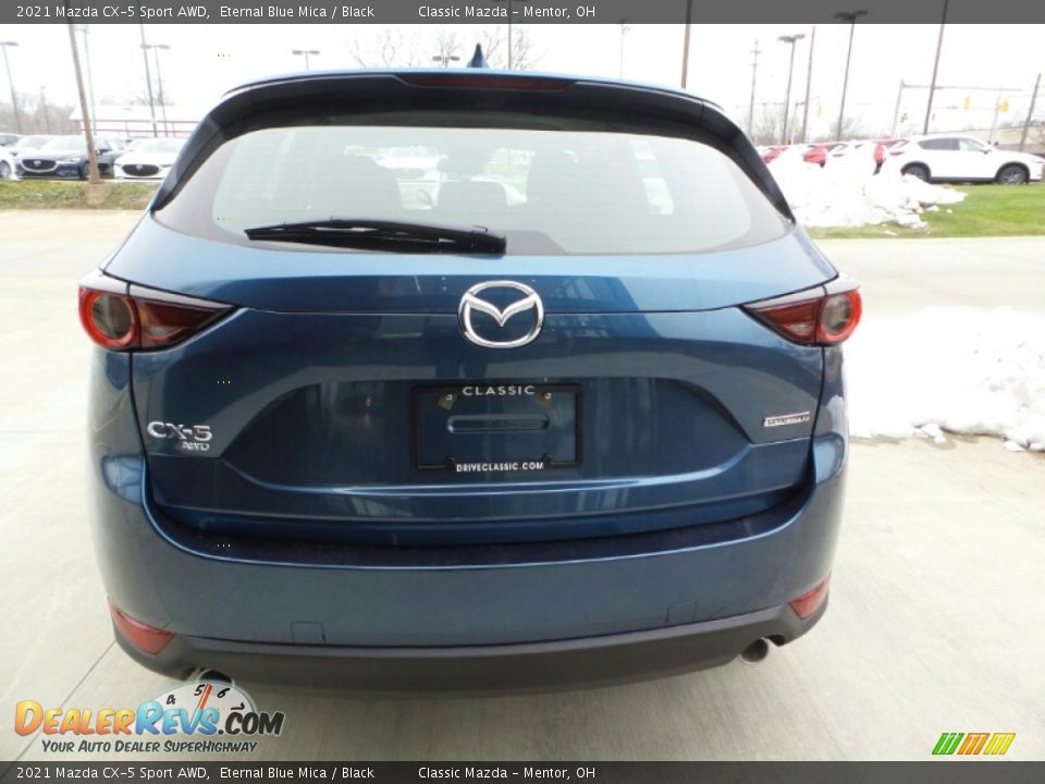 2021 Mazda CX-5 Sport AWD Eternal Blue Mica / Black Photo #2