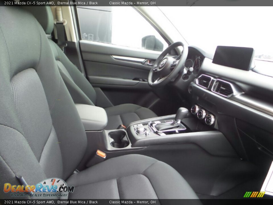 2021 Mazda CX-5 Sport AWD Eternal Blue Mica / Black Photo #6