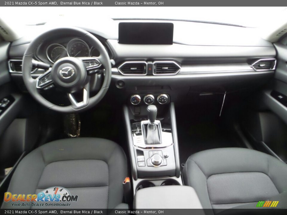 2021 Mazda CX-5 Sport AWD Eternal Blue Mica / Black Photo #7
