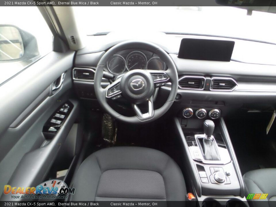 2021 Mazda CX-5 Sport AWD Eternal Blue Mica / Black Photo #8