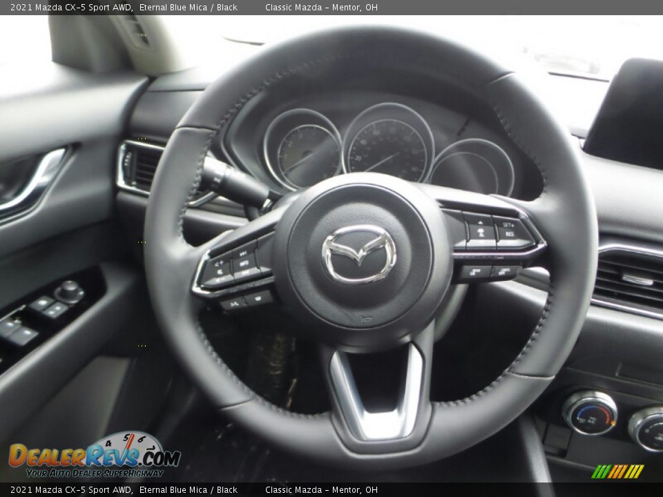 2021 Mazda CX-5 Sport AWD Eternal Blue Mica / Black Photo #9