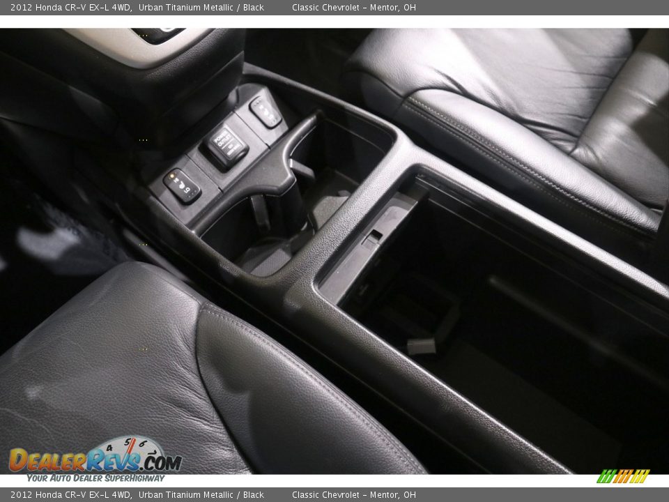 2012 Honda CR-V EX-L 4WD Urban Titanium Metallic / Black Photo #17