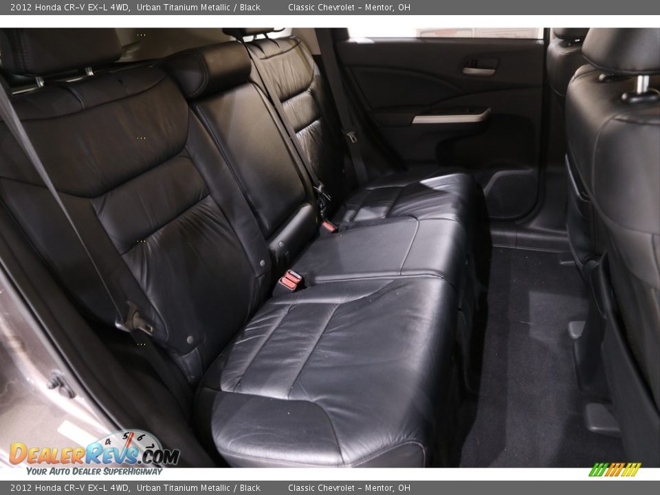 2012 Honda CR-V EX-L 4WD Urban Titanium Metallic / Black Photo #20