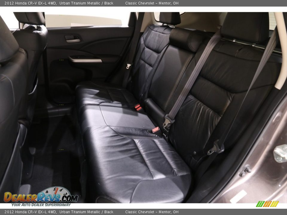2012 Honda CR-V EX-L 4WD Urban Titanium Metallic / Black Photo #21