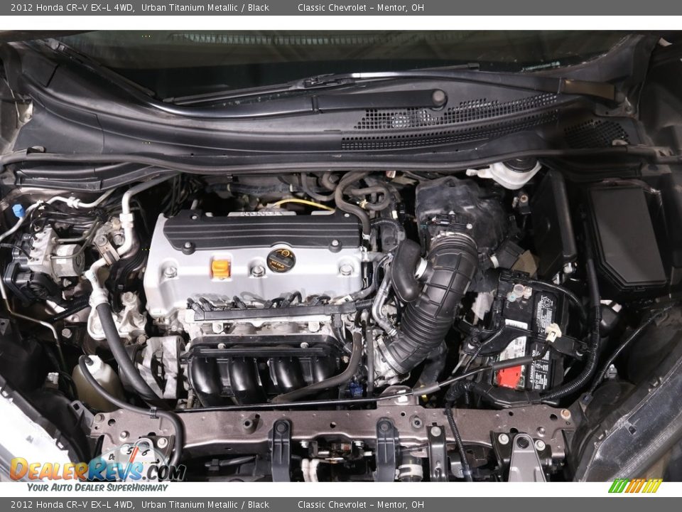 2012 Honda CR-V EX-L 4WD Urban Titanium Metallic / Black Photo #23