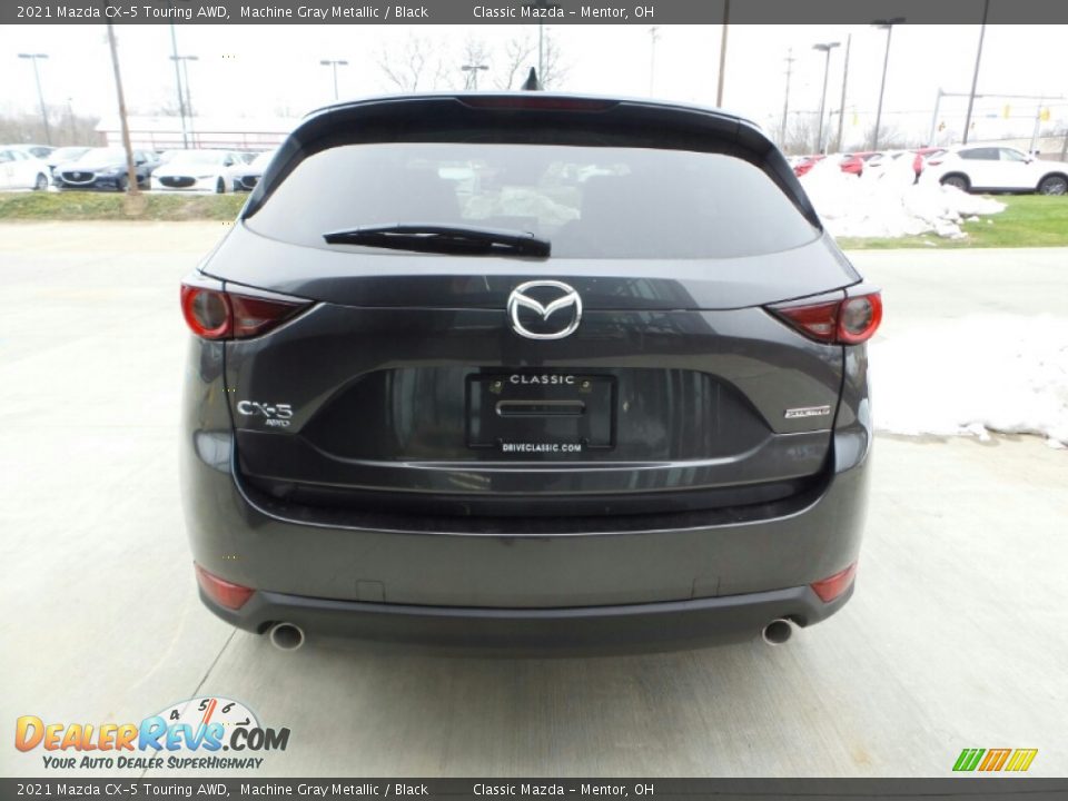 2021 Mazda CX-5 Touring AWD Machine Gray Metallic / Black Photo #2