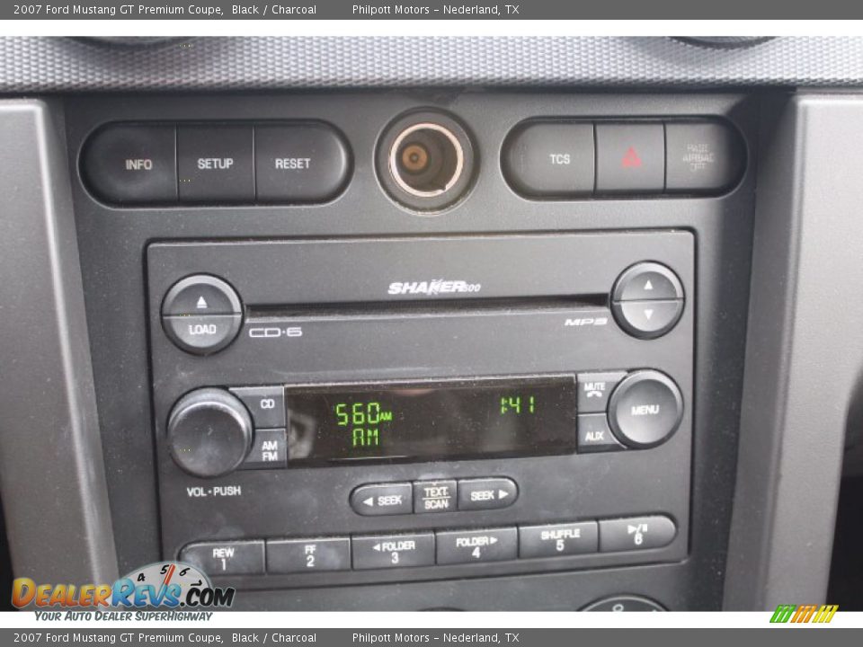 2007 Ford Mustang GT Premium Coupe Black / Charcoal Photo #12