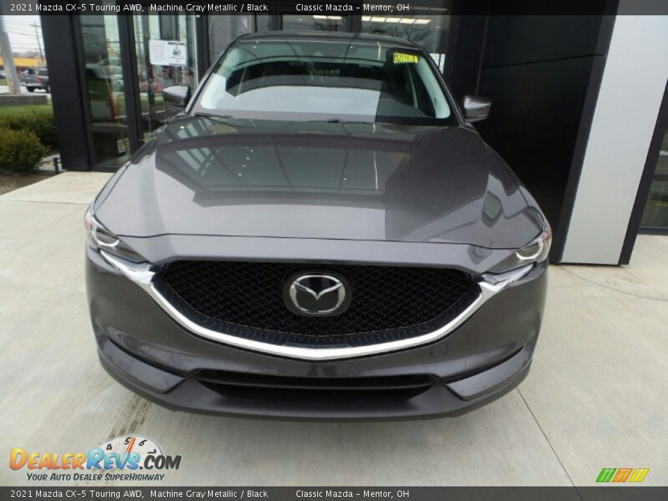 2021 Mazda CX-5 Touring AWD Machine Gray Metallic / Black Photo #5