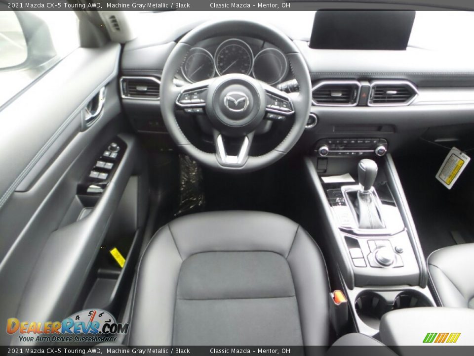2021 Mazda CX-5 Touring AWD Machine Gray Metallic / Black Photo #8