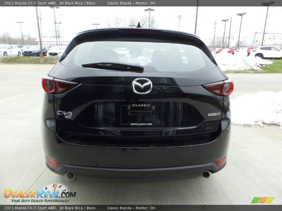 2021 Mazda CX-5 Sport AWD Jet Black Mica / Black Photo #2