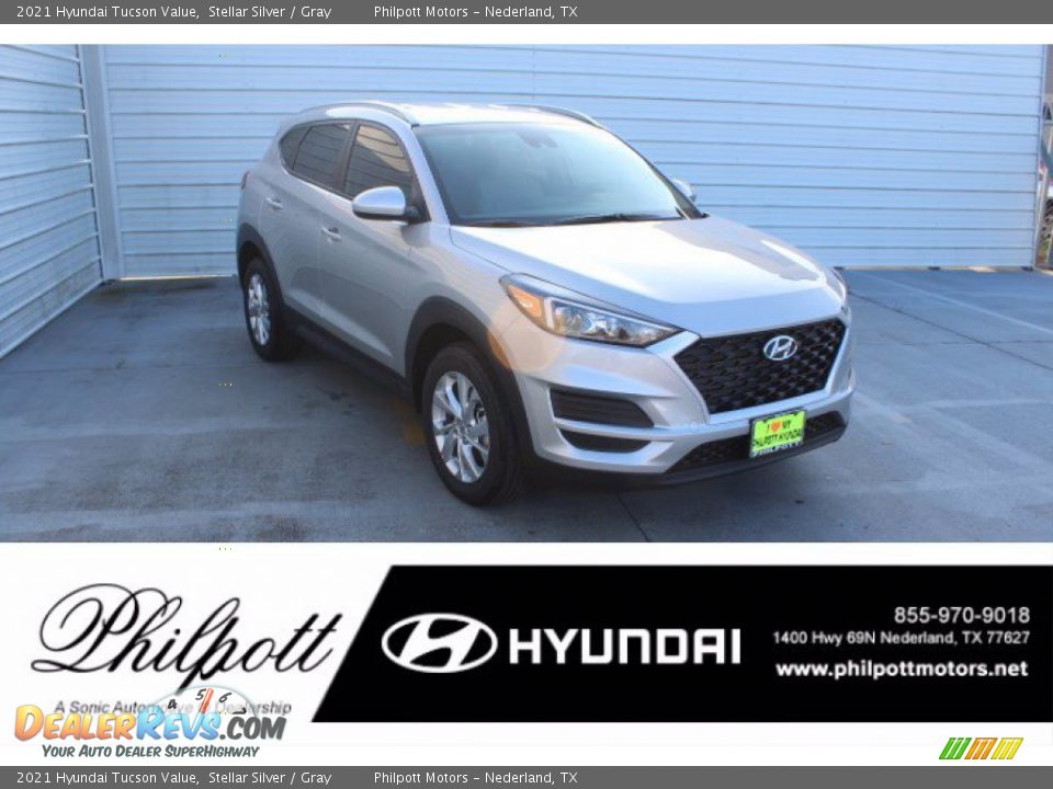 2021 Hyundai Tucson Value Stellar Silver / Gray Photo #1